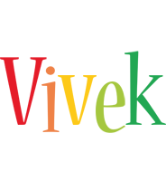 Vivek birthday logo