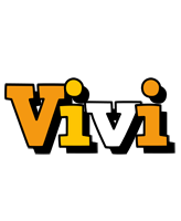 Vivi cartoon logo