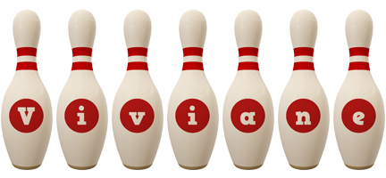 Viviane bowling-pin logo