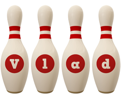 Vlad bowling-pin logo