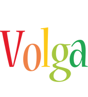 Volga birthday logo