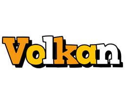 Volkan cartoon logo