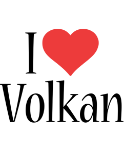 Volkan i-love logo