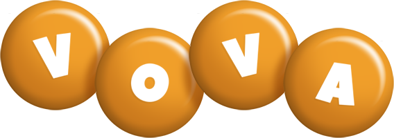 Vova candy-orange logo