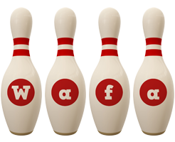 Wafa bowling-pin logo
