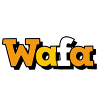 Wafa cartoon logo