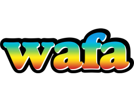 Wafa color logo