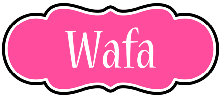 Wafa invitation logo