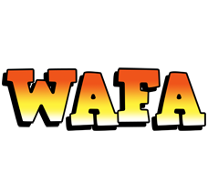 Wafa sunset logo