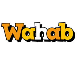 Wahab cartoon logo