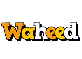 Waheed cartoon logo