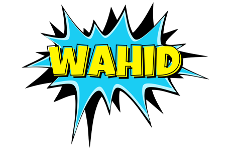 Wahid amazing logo