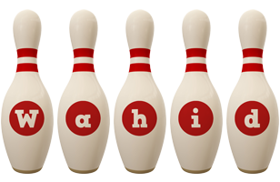 Wahid bowling-pin logo