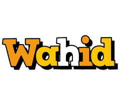 Wahid cartoon logo