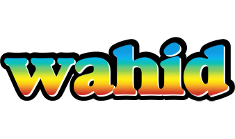 Wahid color logo