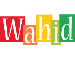 Wahid colors logo