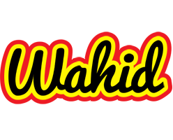 Wahid flaming logo