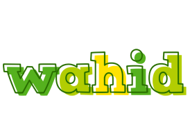 Wahid juice logo