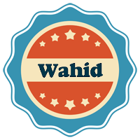 Wahid labels logo