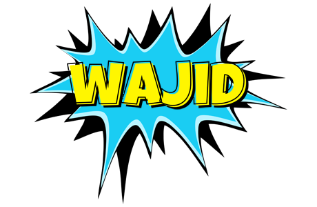 Wajid amazing logo