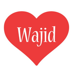 Wajid love logo