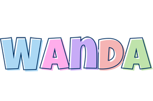 Wanda pastel logo