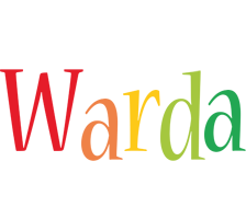 Warda birthday logo