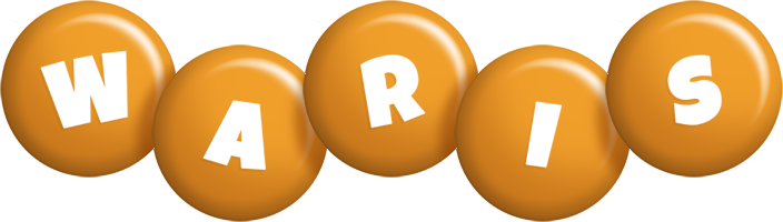 Waris candy-orange logo