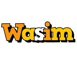 Wasim cartoon logo