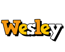 Wesley cartoon logo