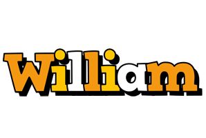William cartoon logo