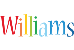 Williams birthday logo