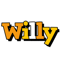 Willy cartoon logo