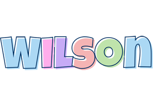 Wilson pastel logo