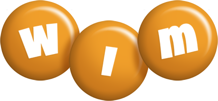 Wim candy-orange logo