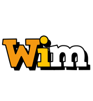 Wim cartoon logo