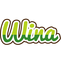 Wina golfing logo