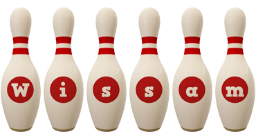 Wissam bowling-pin logo