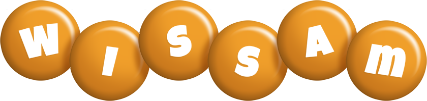 Wissam candy-orange logo