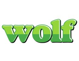 Wolf apple logo
