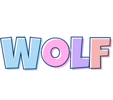 Wolf pastel logo