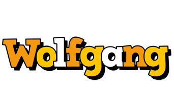 Wolfgang cartoon logo