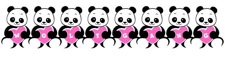 Wolfgang love-panda logo