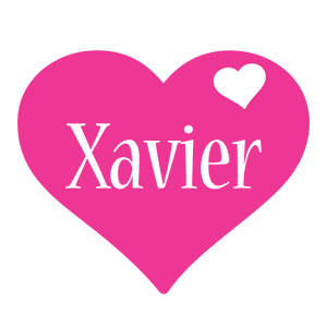 Xavier love-heart logo