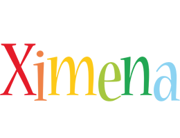 Ximena birthday logo