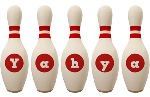 Yahya bowling-pin logo