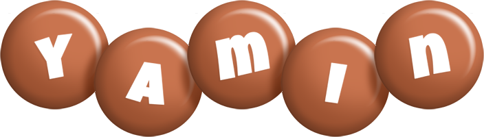 Yamin candy-brown logo