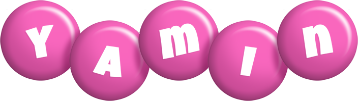 Yamin candy-pink logo