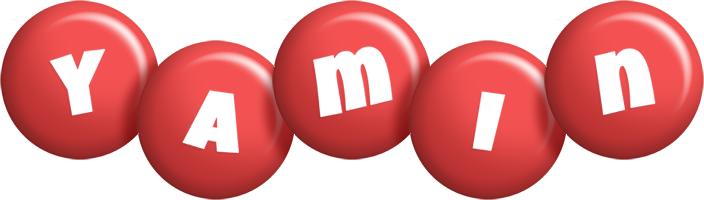 Yamin candy-red logo