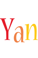 Yan birthday logo